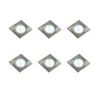 masterlite mains powered led cabinet light pack of 6