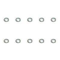 masterlite mains powered led cabinet light pack of 6