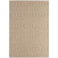 Madison Taupe Cotton, Wool Rug