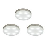 Marci 3 X 1.5W LED Round Under Cabinet Kit 330LM - 85510