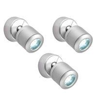 marci 3 x 1w led spot under cabinet kit 360lm 85784