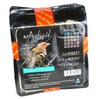 Mayfield Suet Tray Triple Pack (Pack of 4)