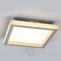 marlit led ceiling light with glass crystals