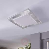 martina led ceiling light with silver film