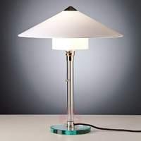 Masterful Wagenfeld table lamp US, linear