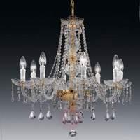 Magnificent VIOLA 8 crystal chandelier