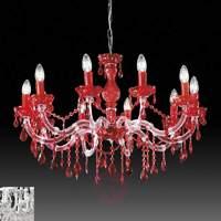 Magnificent VIENNA PLUS chandelier, 10-light clear