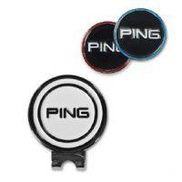 Magnetic Hat Clip with Ball Markers - White/Black