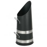 Manor Buckley Coal Hod, Black and Pewter, Buckley Hod