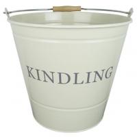 manor cream kindling bucket