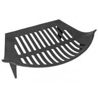 Manor Bowed Fire Grate, 18 inch, Metal Grate