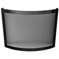 Manor Classic Crescent Shaped Fireguard, Black, Crescent