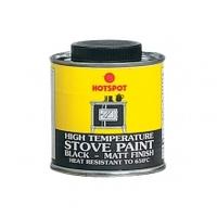 Manor Stove Paint Tin, 200ml, Matt Black