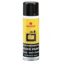 Manor Hotspot Stove Paint, 450ml, Matt Black