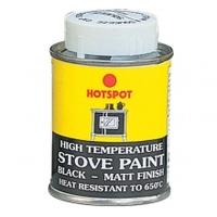 Manor Stove Paint Tin, 100ml, Matt Black