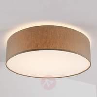 mara ceiling light diameter 60 cm grey brown