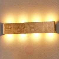 Maja - antique golden LED wall light, dimmable
