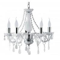 marie therese multi arm chrome finish chandelier ceiling light