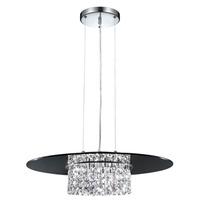 Manto 16 Light Modern Black Ceiling Pendant