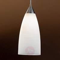 Madina Washed Glass Pendant Light Diameter 15 cm