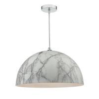 mag012 magnus pendant in pale grey marble effect