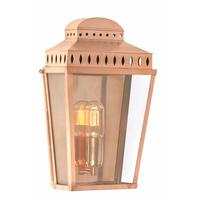 Mansion House Outdoor Lantern, Polished Copper