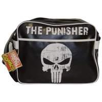 Marvel Punisher Classic Logo Messenger Bag (Black)