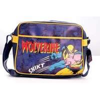 Marvel Wolverine Comic Book Messenger Bag (Blue)