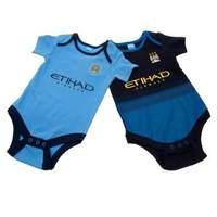 Manchester City Bodysuit - 2 Pack Rw /03-06 Month