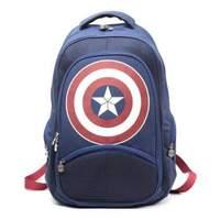 Marvel Comics Captain America: Civil War Unisex Shield Emblem Backpack One Size Blue/red