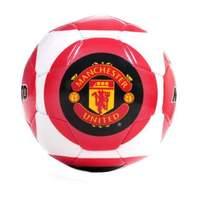 manchester united football with club logo