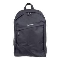 Manhattan Knappack Polyester Lightweight Top-loading Backpack For 15.6 Inch Laptops Black (439831)
