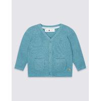 Marie-Chantal Boys Cardigan with Cashmere (3 Months - 5 Years)