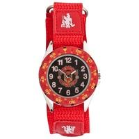 manchester united analogue velcro watch kids