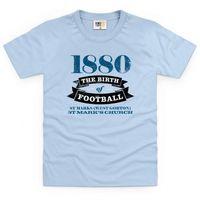 Manchester City - Birth of Football Kid\'s T Shirt