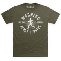 may start talking about running t shirt