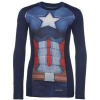 Marvel Marvel Baselayer Top Junior Boys