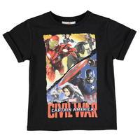 Marvel Civil War T Shirt Infant Boys