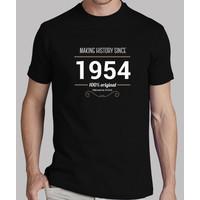 making history since 1954 white