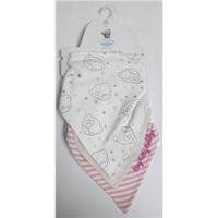 Marks and Spencer One Size Pack of Three Tiny Tatty Teddy dribble bibs.