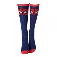 Marvel Comics Spider-Man Adult Female Face Mask Close-up Knee High Socks