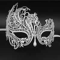 Masquerade Laser-cut Metal Rhinestone Party Mask Venetian Mask For Women4002A1