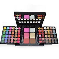 Make-up For You 78 Color Eyeshadow Palette Blush Shimmer/Dry/Mineral Powder Professional Halloween Party makeup/Smokey makeup Makeup Palettes