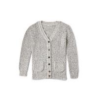 Marled Chunky Knit Cardigan (Kids)