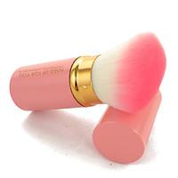 MAKE-UP FOR YOU 1 Pcs Multifunction Retractable Powder Brush(Pink)