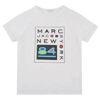 MARC JACOBS Children Boys Square Logo Print T Shirt