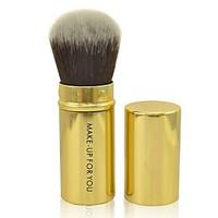 Make-up For You1pcs Blush Brush Golden Blush Brush Powder Brush Multifunction Retractable Makeup Tools kit Cosmetic Brushes Tools