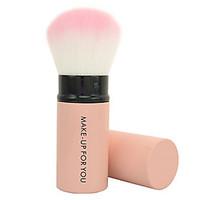 Make-up For You 1pcs Powder Brush Limits bacteria Pink Blush Brush Powder Brush Multifunction Makeup Tool