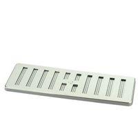 Manrose Silver Adjustable Vent (H)76mm (W)229mm