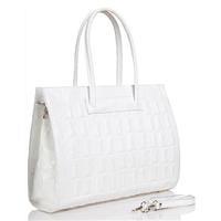 Matilde Costa Cercis Leather Handbag, White